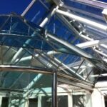 Window Cleaning Of Difficult Glass Atrium